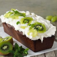 Matcha-Kuchen mit Kokos-Frosting