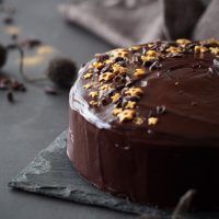 Schokoladiger Maronenkuchen