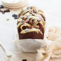 Schokoladen-Brioche mit Kokos