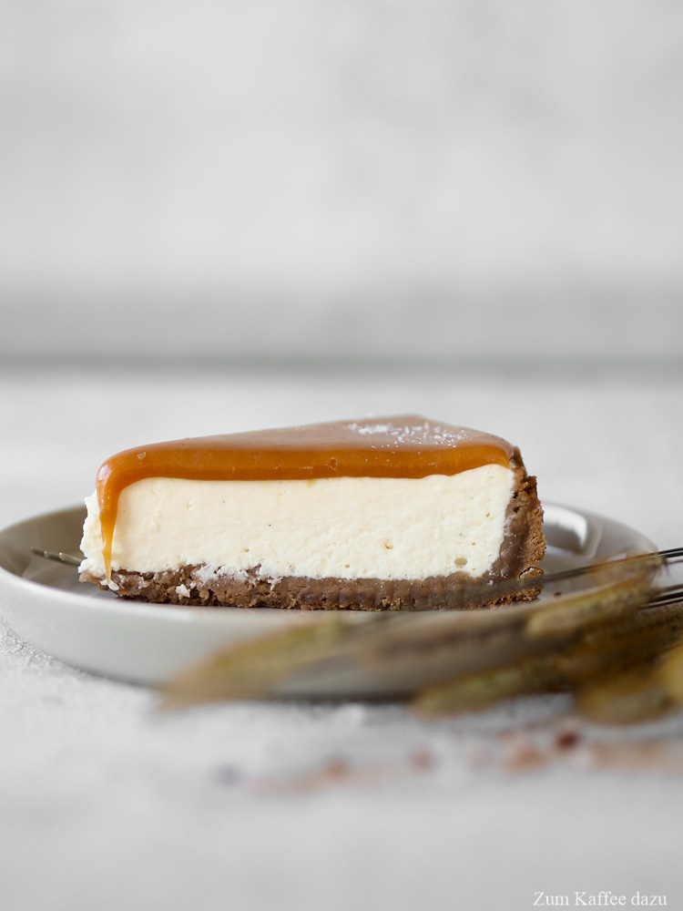 Käsekuchen mit Karamell